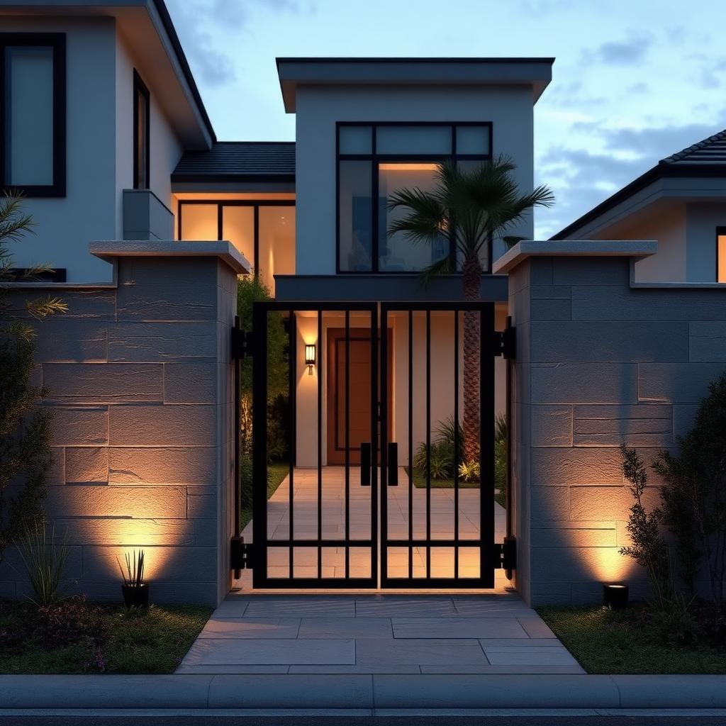 Private Compound Wall — Dubai South