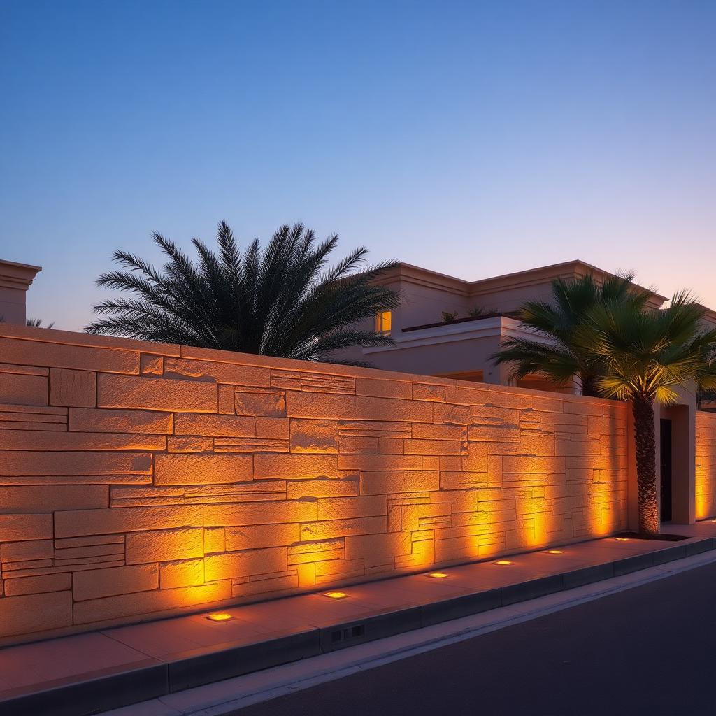 Stone Boundary Walls