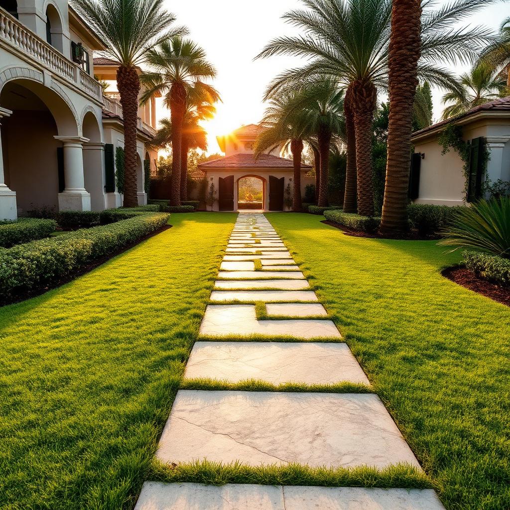 Stone Pathways & Walkways