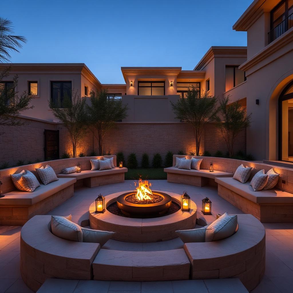 Stone Seating Areas