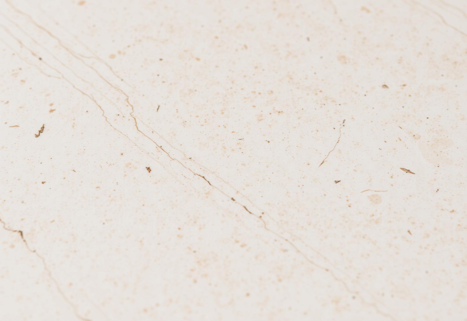 Vein-cut travertine surface
