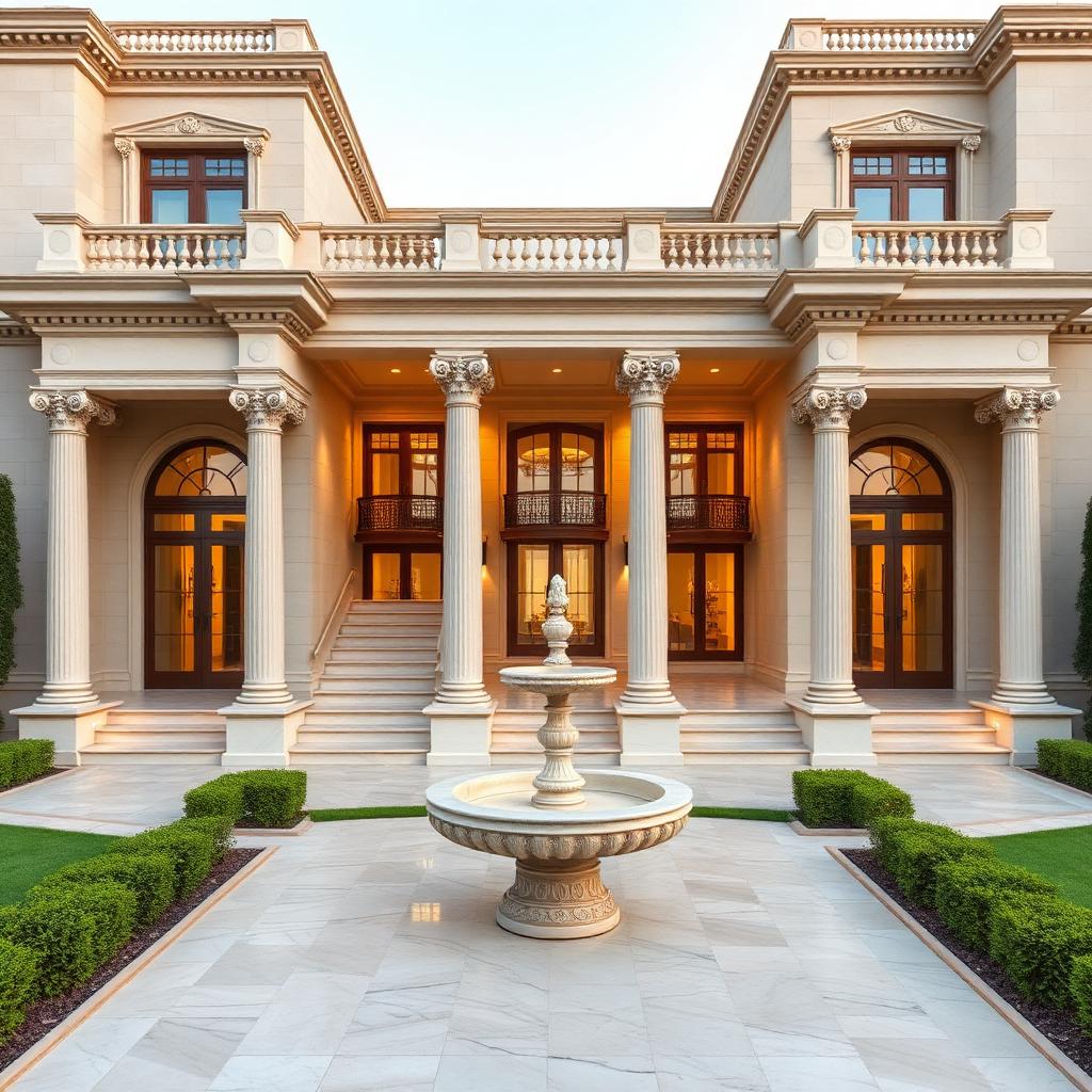Neoclassical Grand Villa — Emirates Hills